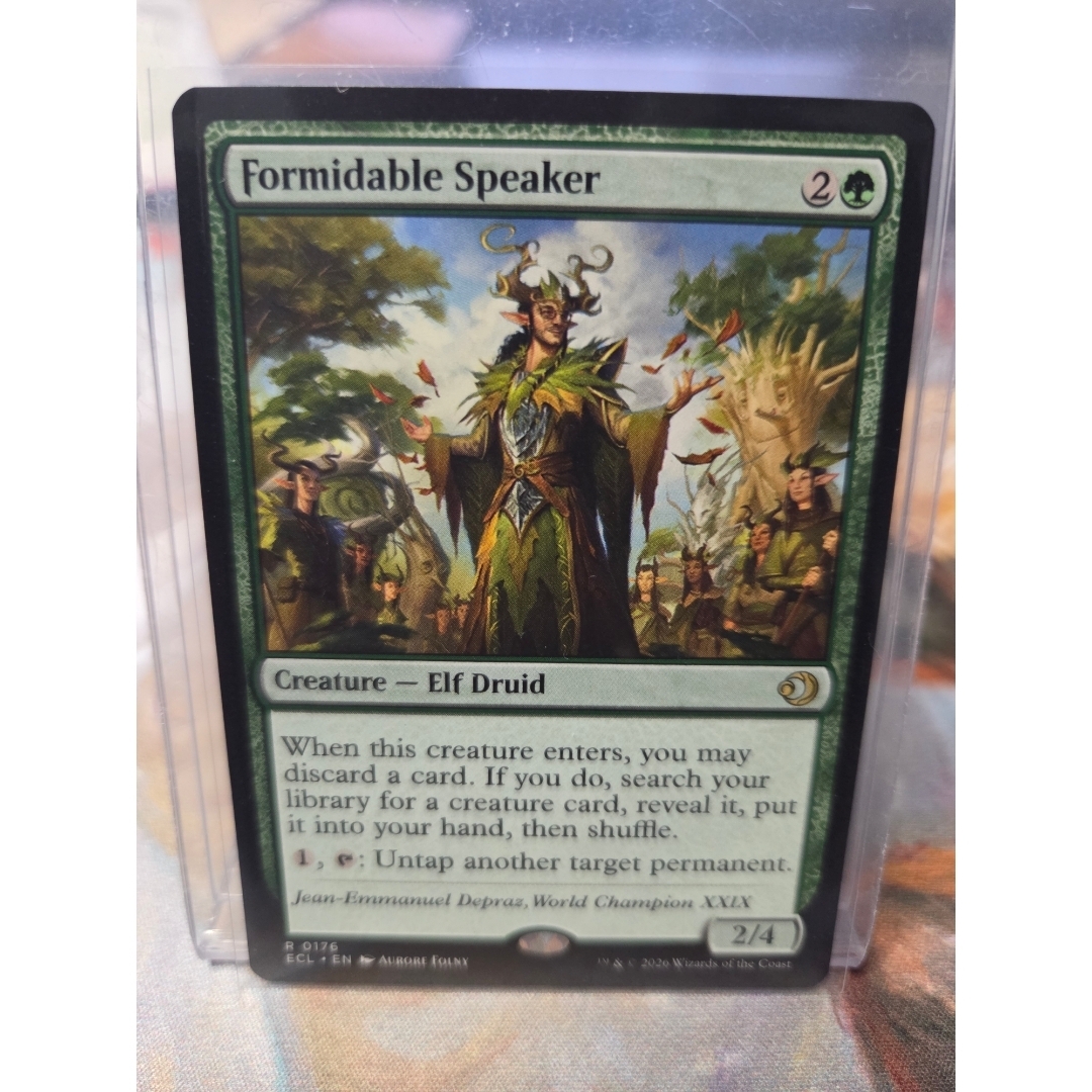 MTG マジックザギャザリング 並外れた語り部 英語版拡張1枚 マジック