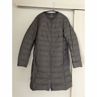UNIQLO - ユニクロ ウルトラウォームダウンコート Sサイズ ネイビーの