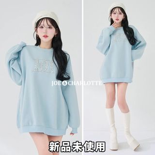 Darich - 新品タグ付き ダーリッチ リボンビジューアメスリニット