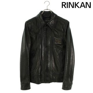 DOLCE&GABBANA - 美品✨ドルチェ&ガッバーナ ラムレザー ブルゾン