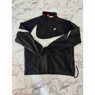 NIKE - 【白タグ90s】NIKE ナイロンジャケット レッド 赤 Lサイズ