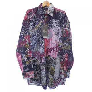 90'S ルーニーテューンズ 刺繍 シャンブレーシャツ XS ワーナー WARNER