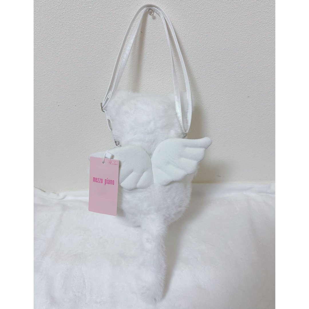 mezzo piano - メゾピアノ♡猫ぬいぐるみバッグ新品タグ付きの通販 by