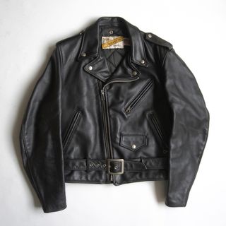 schott - ショット ライダースジャケット 34 シングル襟付きの通販 by
