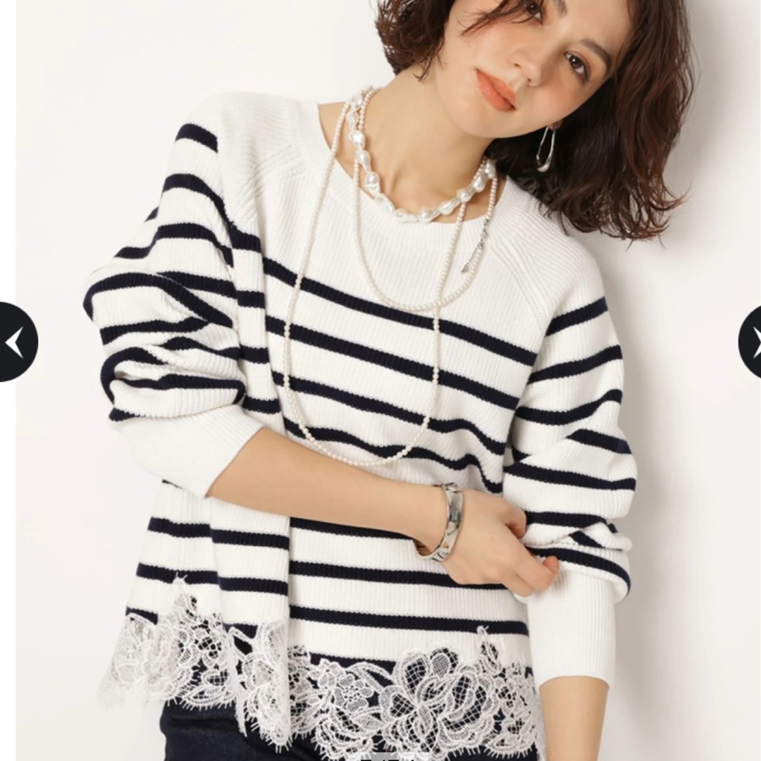 Apuweiser-riche - Arpege story アルページュストーリー 裾刺繍レース