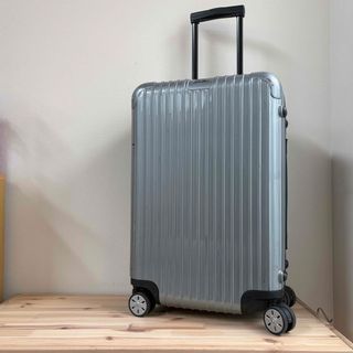 スーツケース RIMOWA風 中型 軽量 TSAロック 56L アルミ合金ボディの