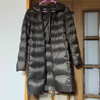 UNIQLO - ユニクロ＋J ダウン ロングコート ブラウン サイズM ロング
