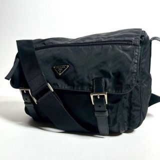 PRADA - 【美品】プラダ メッセンジャーバッグ 斜め掛け テスート