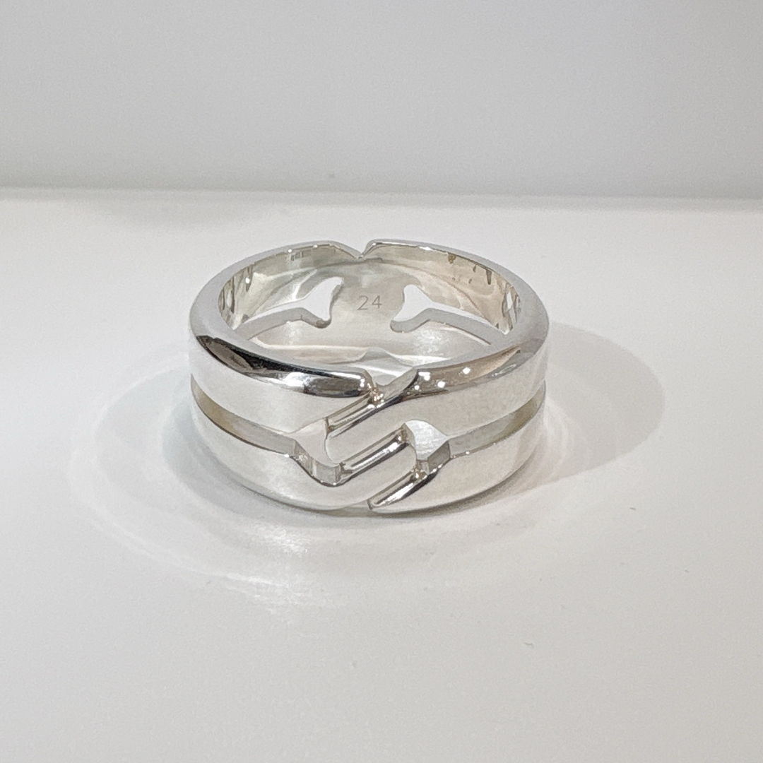 GUCCI - 美品 GUCCI ノット インフィニティ リング #24 22号の通販 by