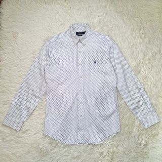 POLO RALPH LAUREN - 良品 ポロ ラルフローレン 長袖シャツ S メンズ