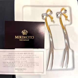 MIKIMOTO - ミキモト デザートフォーク 5点セット カトラリーの通販 by
