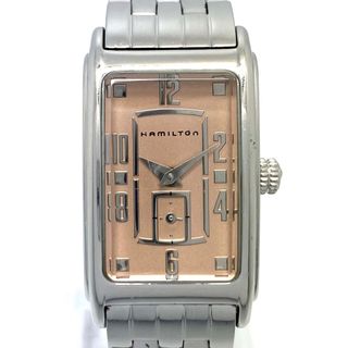 Hamilton - 値下げ 稼働☆ハミルトン☆QZ レディース腕時計 革ベルト
