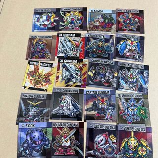 SD Gundam（BANDAI） - SDガンダム外伝 ミニカードダス56枚 90年代