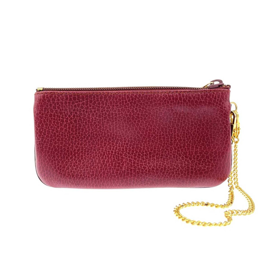 Cartier - Cartier カルティエ ポーチ レザー 188E23980 ボルドー