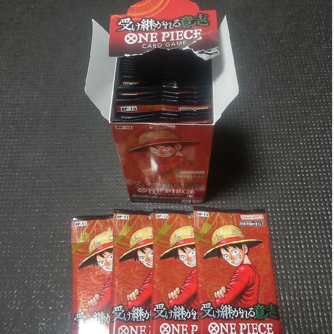 ONE PIECE - ワンピースカード 受け継がれる意志 1Box分（24パック