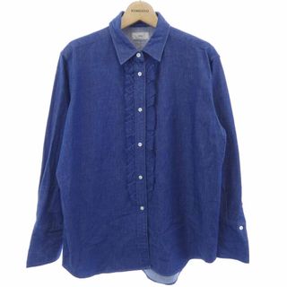 IENA（シャツ/ブラウス(長袖/七分) ・ ブルー・ネイビー/青色系）の