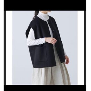 かぐれ - 新品タグ付◉ GRAY かぐれ ペルーニットベスト DOORS