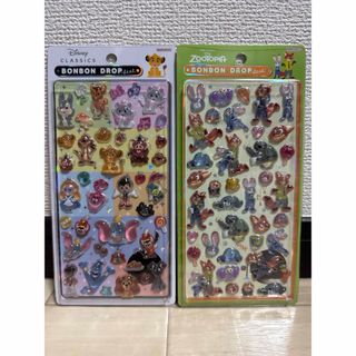 Disney - ディズニー ボンボンドロップシール mini ミニ 全8種 正規品