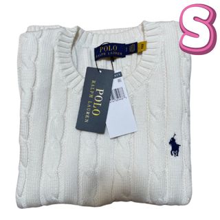 POLO RALPH LAUREN - ラルフローレン ケーブル ウールカシミヤ モック