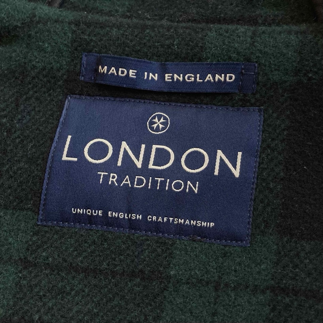 LONDON TRADITION - ロンドントラディション 裏チェック ウール