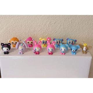 NARUMIYA - ナルミヤキャラクターズ クリアフラットポーチ ブルー