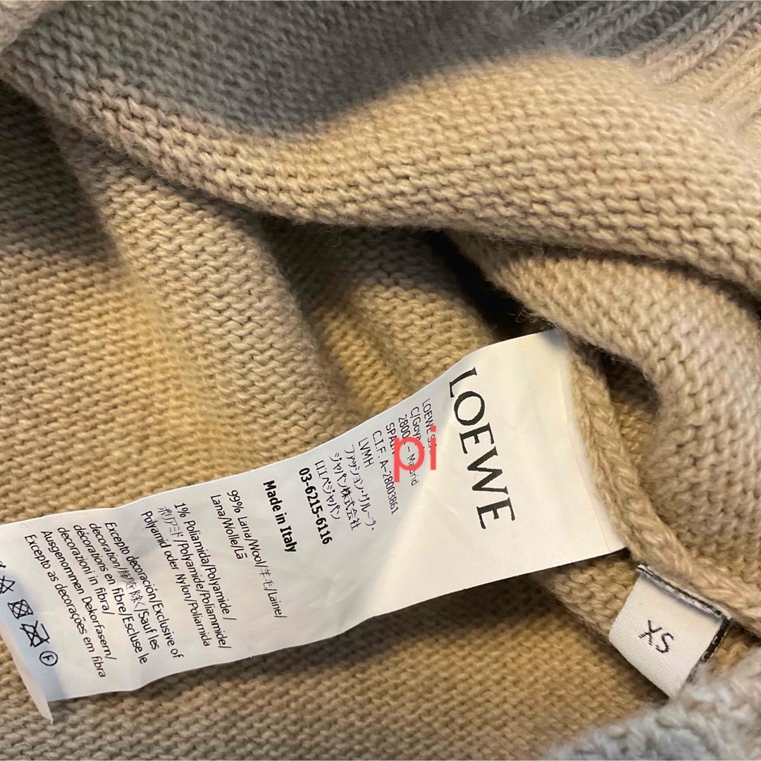 LOEWE - LOEWE ロエベ アナグラムロゴ入りウールニット XSの通販 by