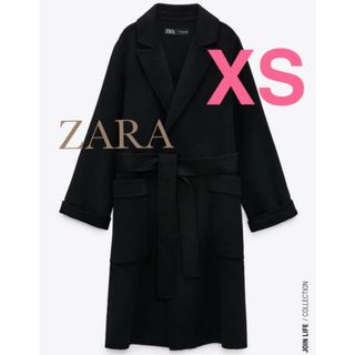 ZARA（ロングコート ・ ブラック/黒色系）のフリマアイテム一覧