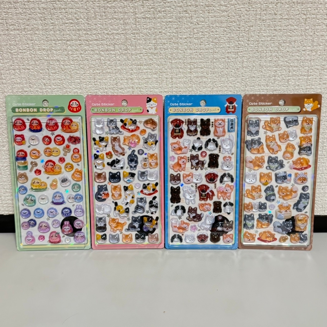 KHRIO - 【正規品】ボンボンドロップシール 和柄 4種セットの通販 by