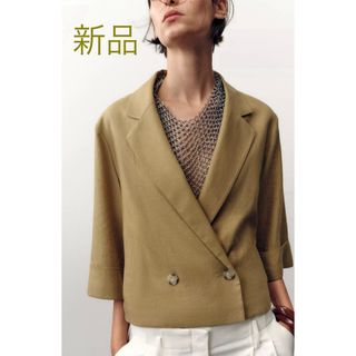 ZARA - ZARA ザラ ダブルブレスト ブレザーの通販 by jun's shop｜ザラ