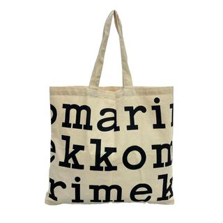 marimekko - マリメッコ ノベルティトートバック 4段タイプ 黒字の通販