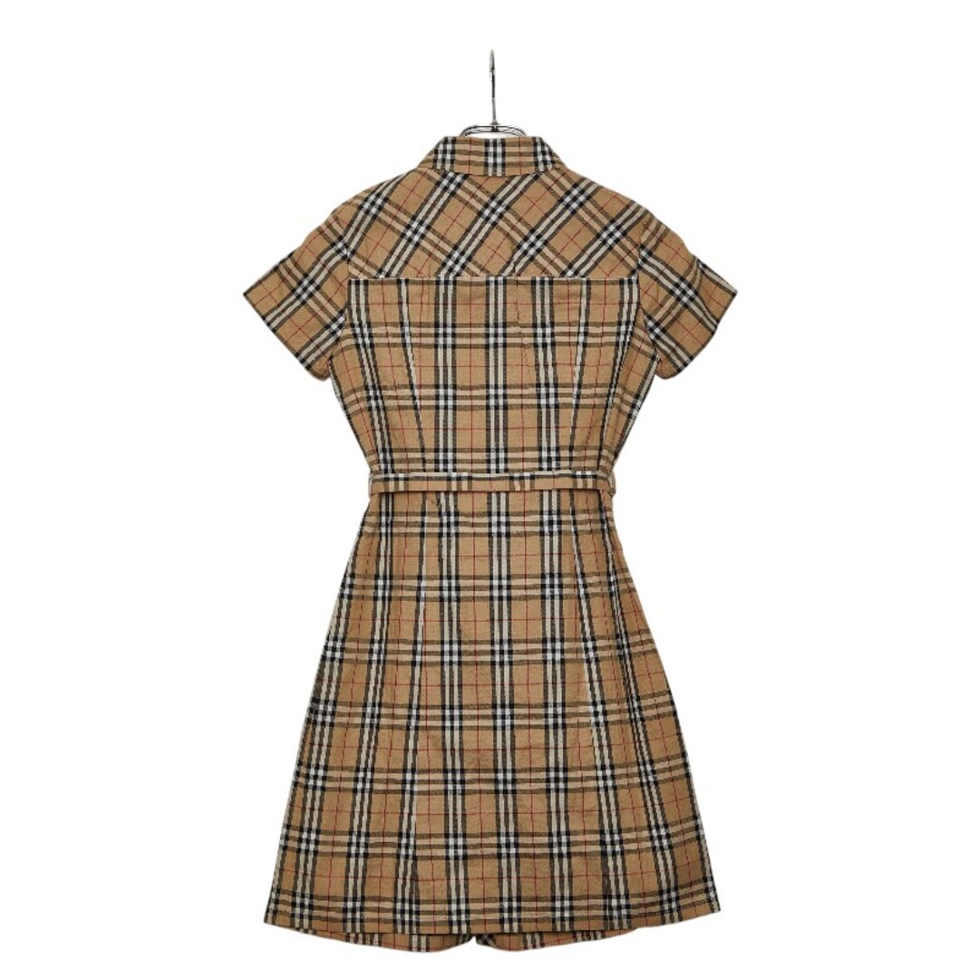 BURBERRY - バーバリー ノバチェック 半袖 シャツワンピース コットン