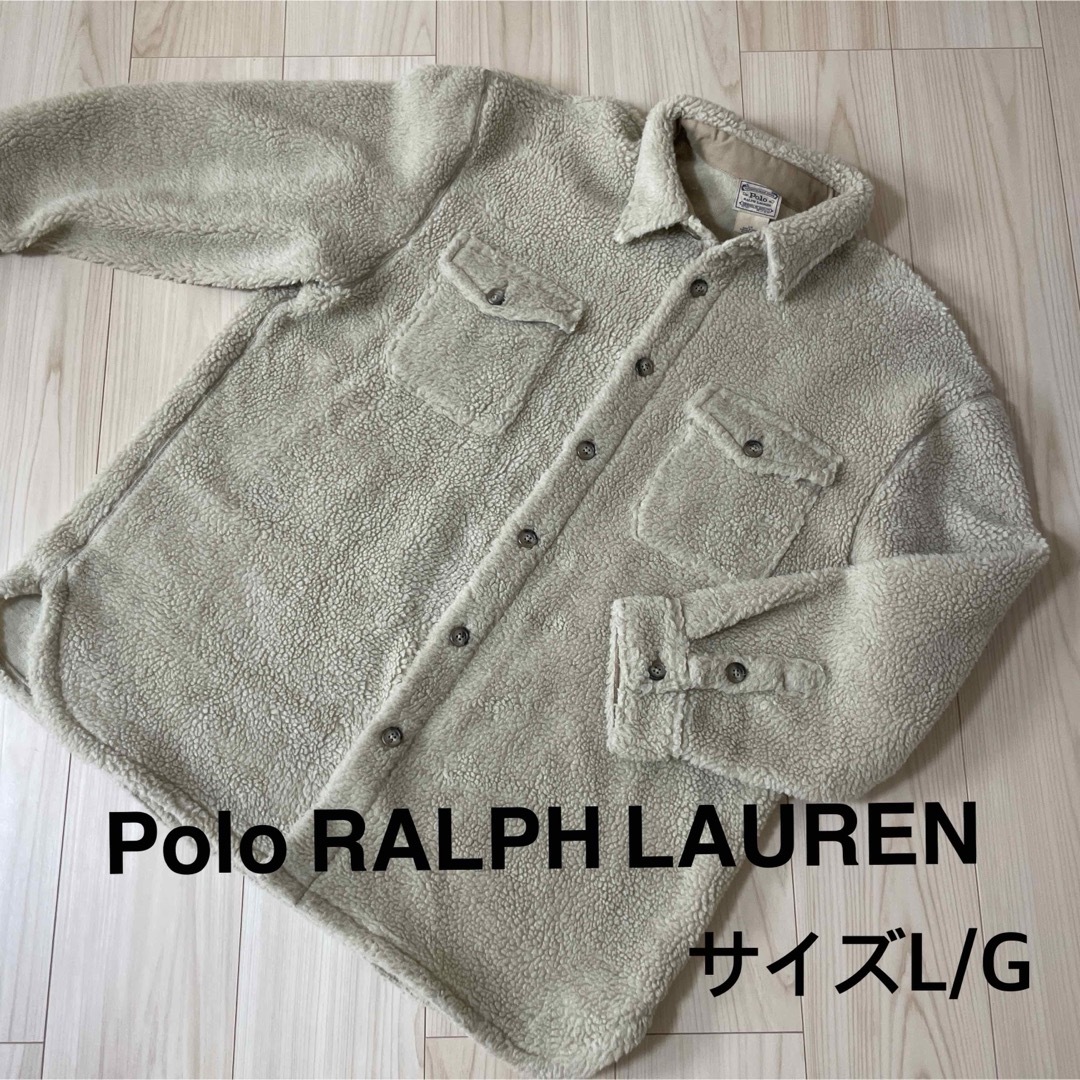 POLO RALPH LAUREN - ＊ポロラルフローレン：サイズL/G：ベージュ色の