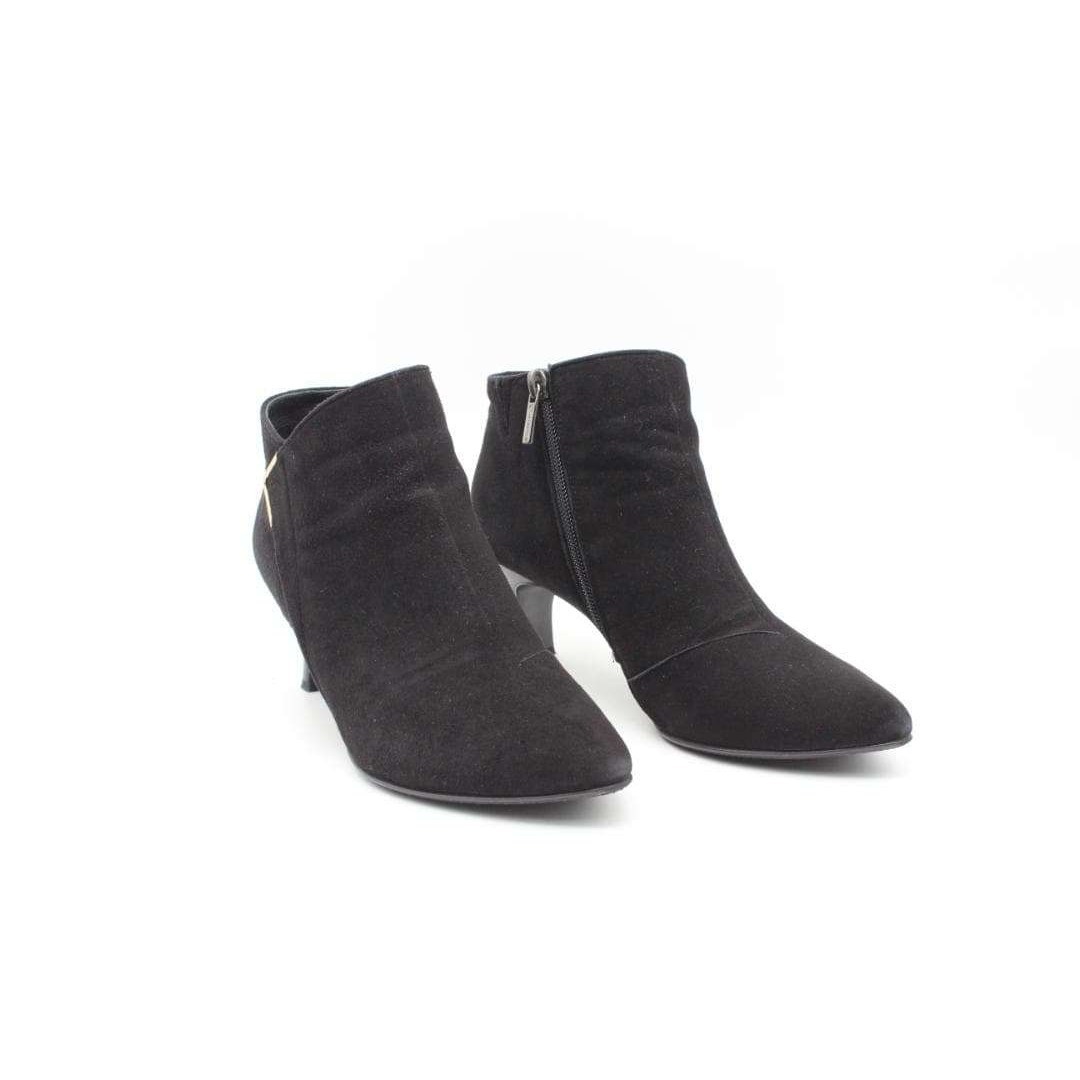 卑弥呼 - 02□HIMIKO オンルージュ 羊革ショートブーツ(24cm)美品の