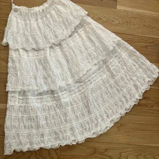 PINK HOUSE - ピンクハウス☆ギンガムチェックスカートの通販 by