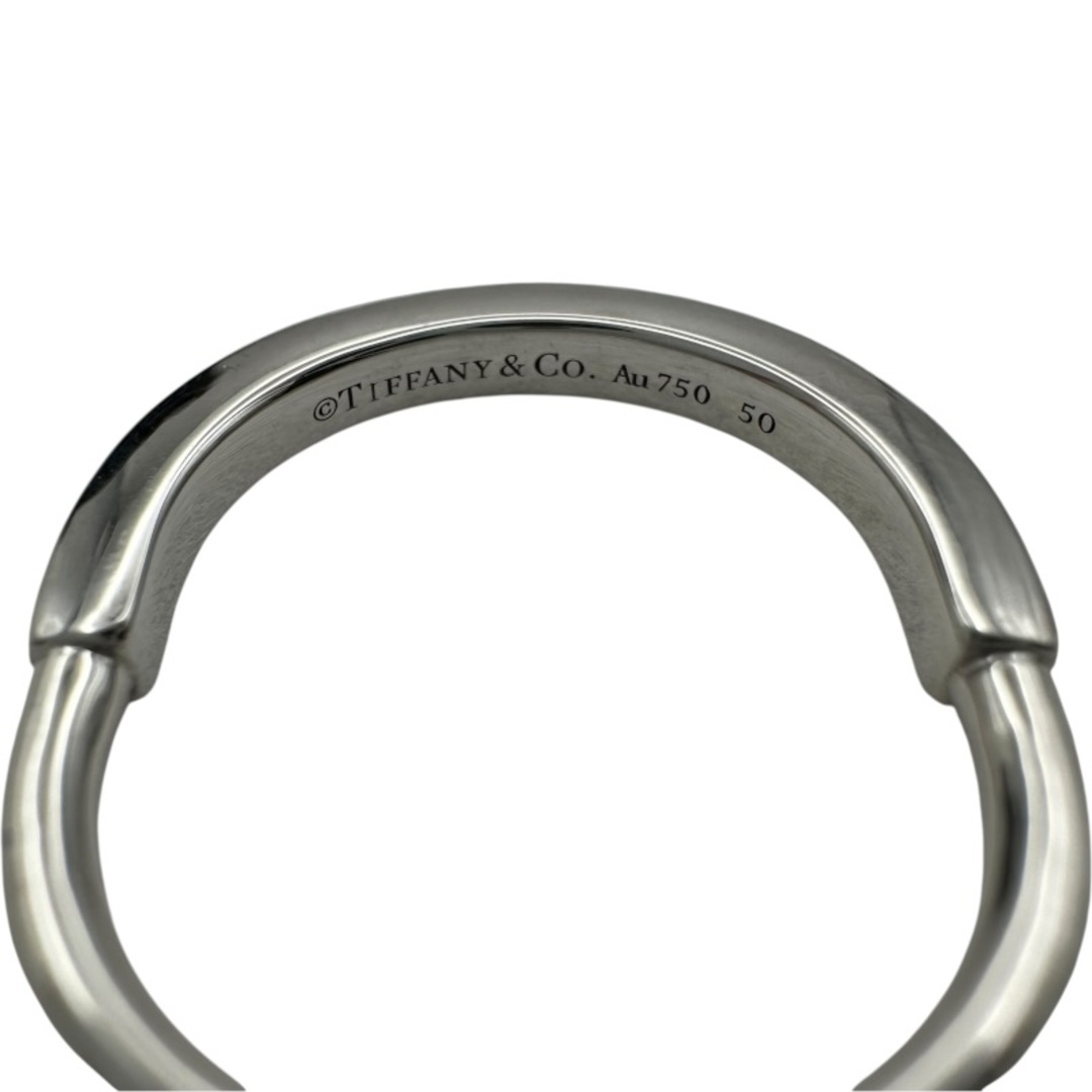 Tiffany & Co. - ティファニー TIFFANY＆CO ロックリング ホワイト