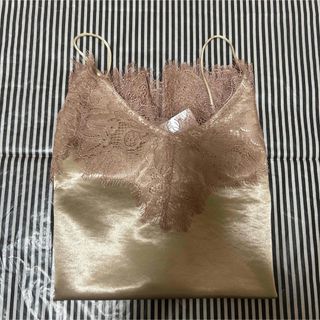 Her lip to - herlipto Cherry Pattern Strap Tops Sサイズの通販 by