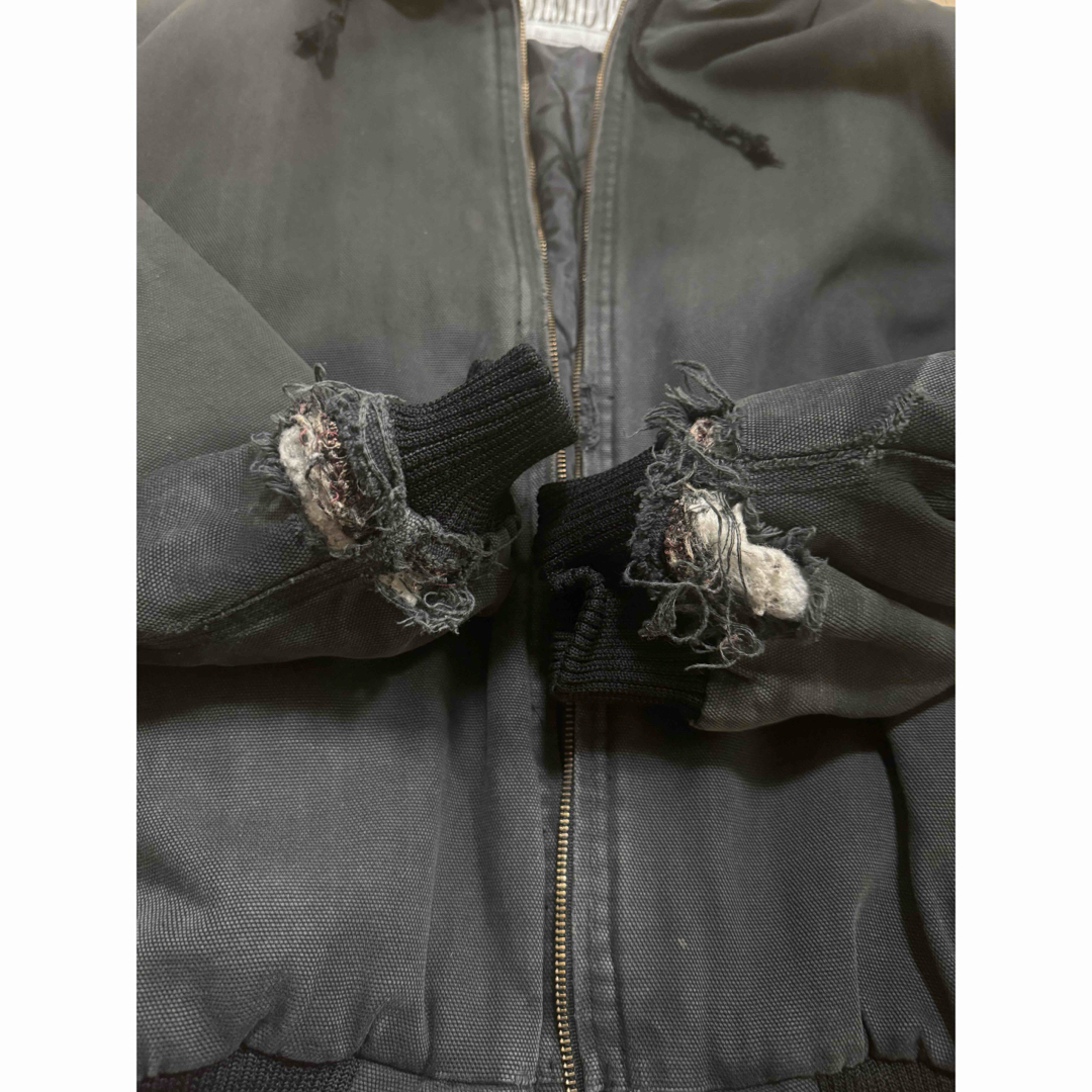 リアル ボロ ダック地 アクティブ ジャケット カーハート ワーク系