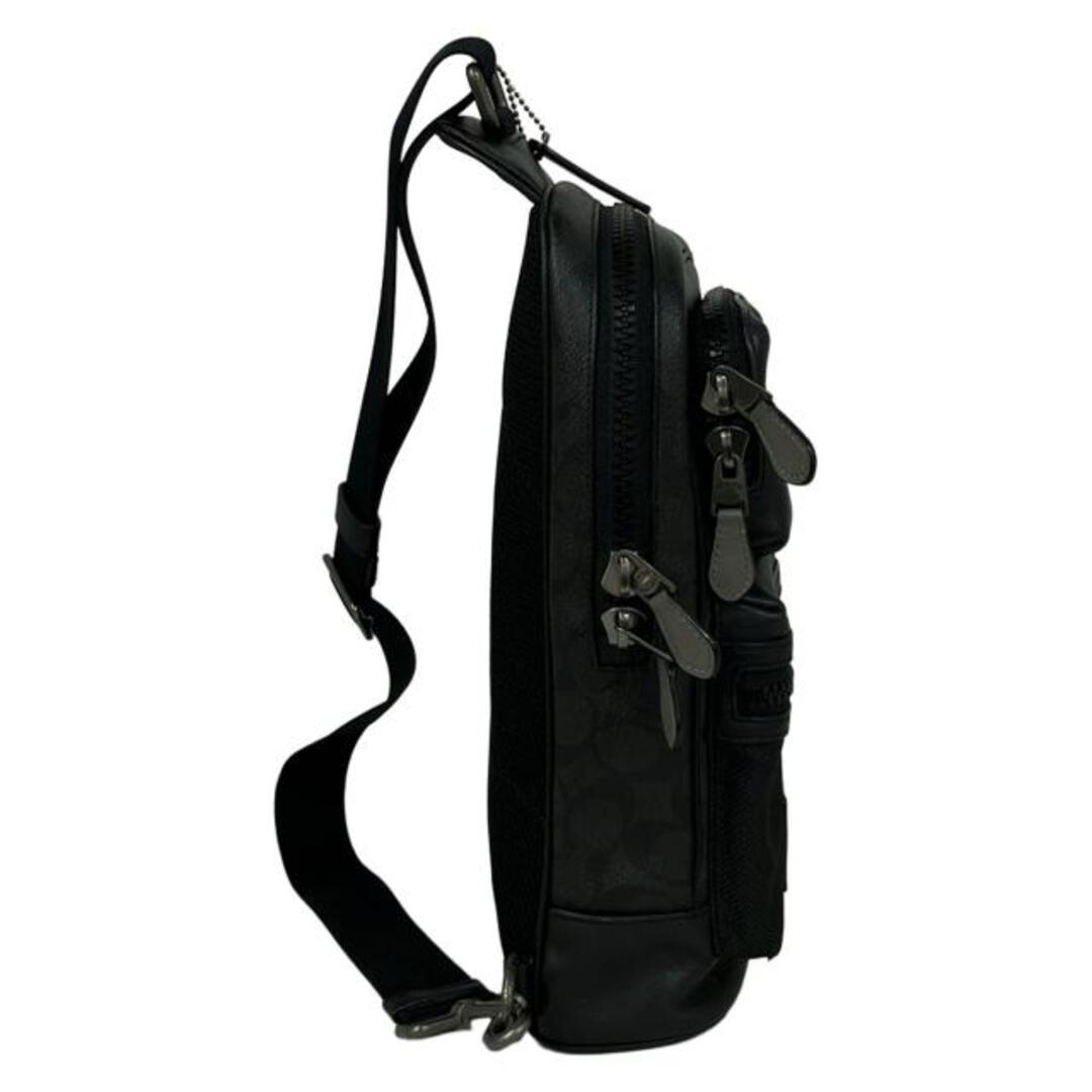 COACH - COACH(コーチ) ワンショルダーバッグ シグネチャー柄 5607 黒