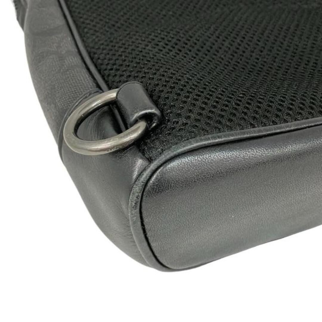 COACH - COACH(コーチ) ワンショルダーバッグ シグネチャー柄 5607 黒