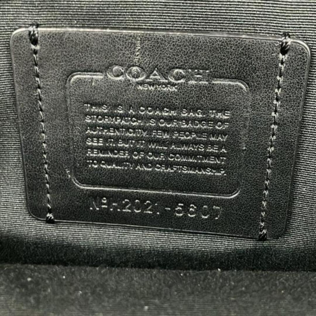 COACH - COACH(コーチ) ワンショルダーバッグ シグネチャー柄 5607 黒