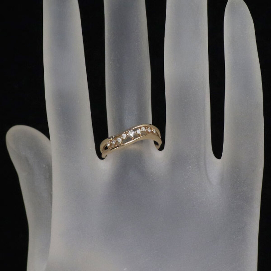 4℃ - 4℃ K18PG ダイヤモンド リングの通販 by 株式会社セルビー@ラクマ