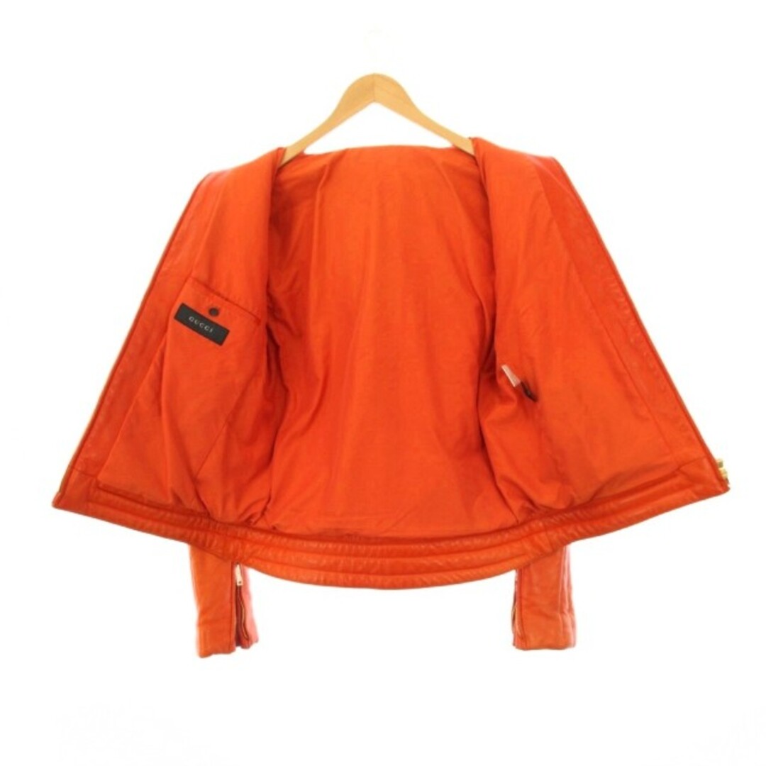 GUCCI - グッチ トムフォード期 シングルライダースジャケット 革