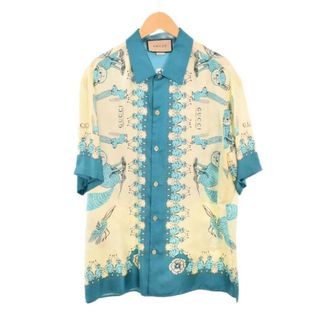 GUCCI - しょうのすけ様専用 gucci floral silk shirtの通販 by mfs