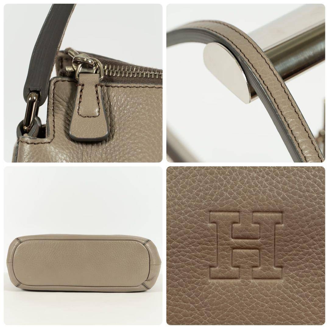 極美品✨】ヒロフ トートバッグ レザー グレージュの通販 by 和菓子の