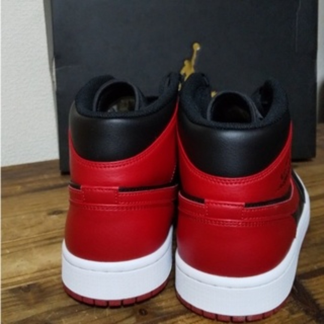 Jordan Brand（NIKE） - NIKE AIR JORDAN 1 MID BRED 未使用 28の通販