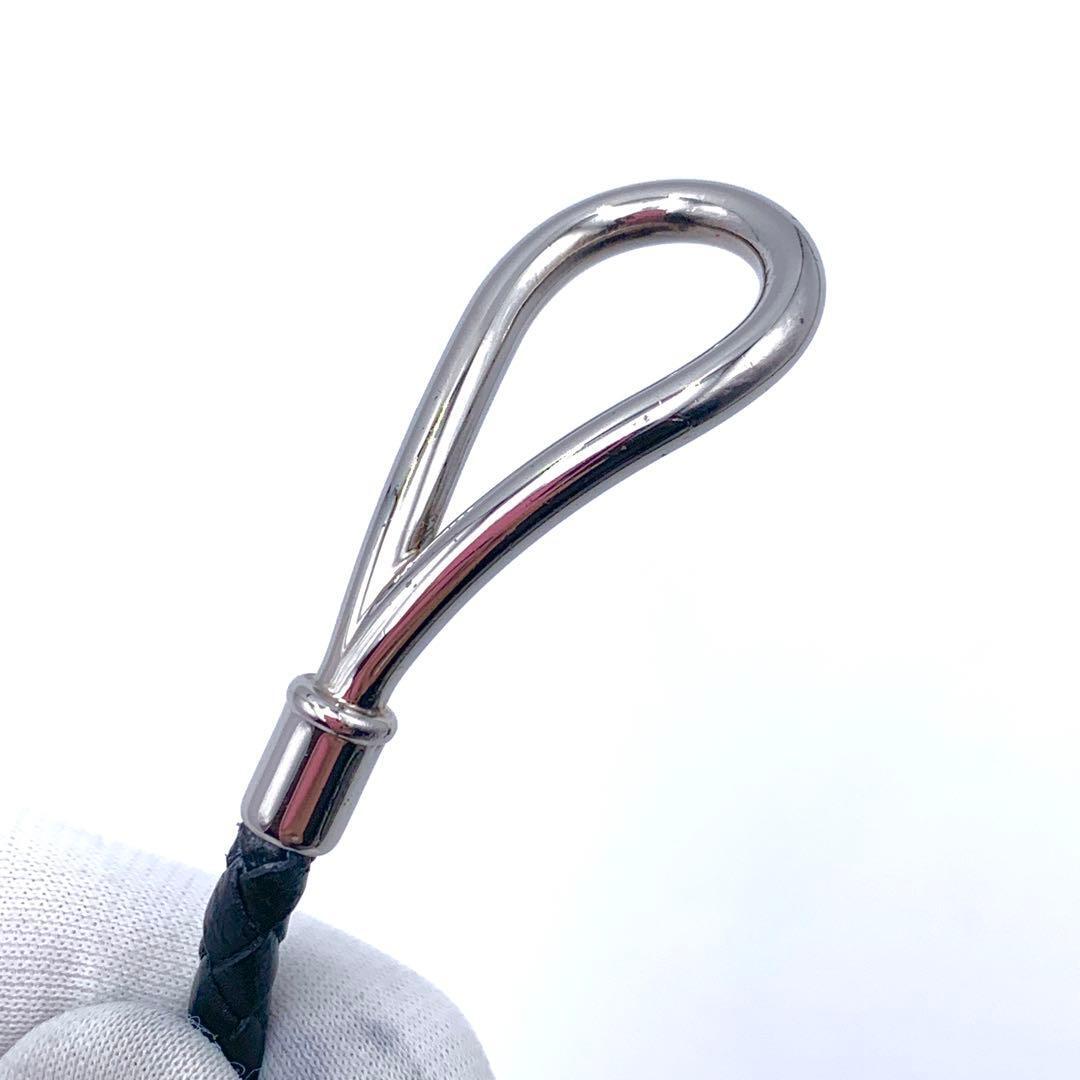 HERMES - エルメス ジャンボ チョーカー 編み込み2連ブレス シルバー