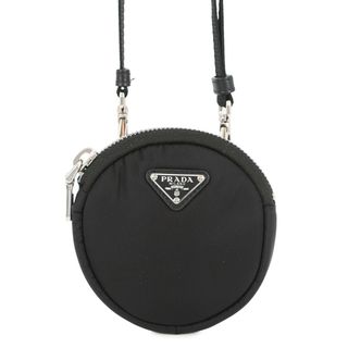 PRADA - プラダ 巾着ポーチ 三角ロゴ ブラック 黒の通販 by もん's