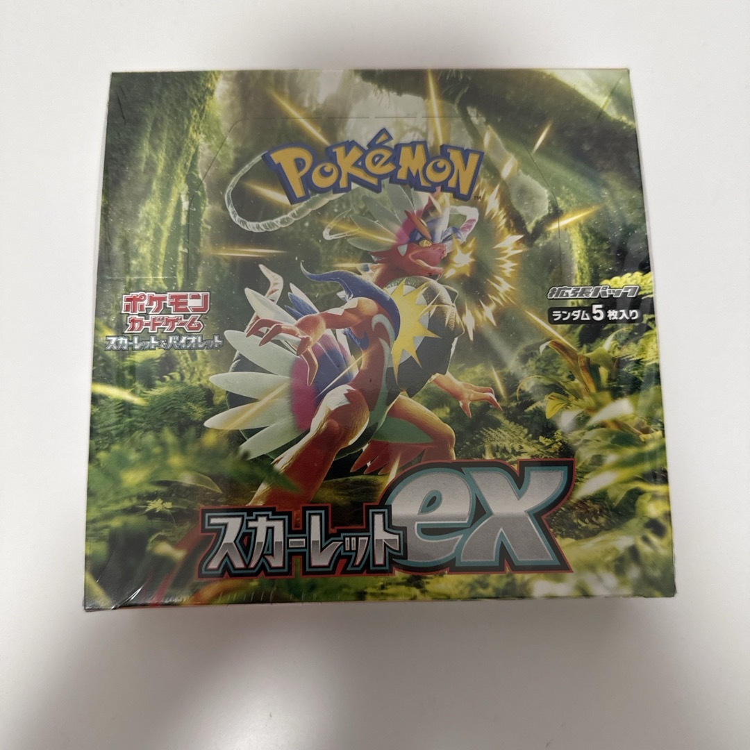 ポケモン - ポケモンカード スカーレットex 新品未開封シュリンク付き