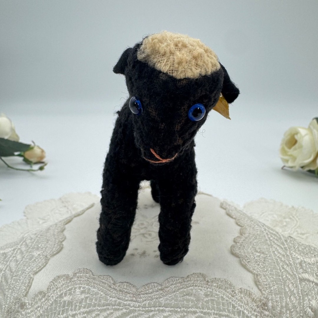 Steiff - シュタイフ☆Swapl Persian Lamb☆ペルシャラムのスワプル/黒