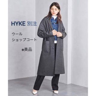 HYKE - HYKE ダッフルコートの通販 by yuk's shop｜ハイクならラクマ